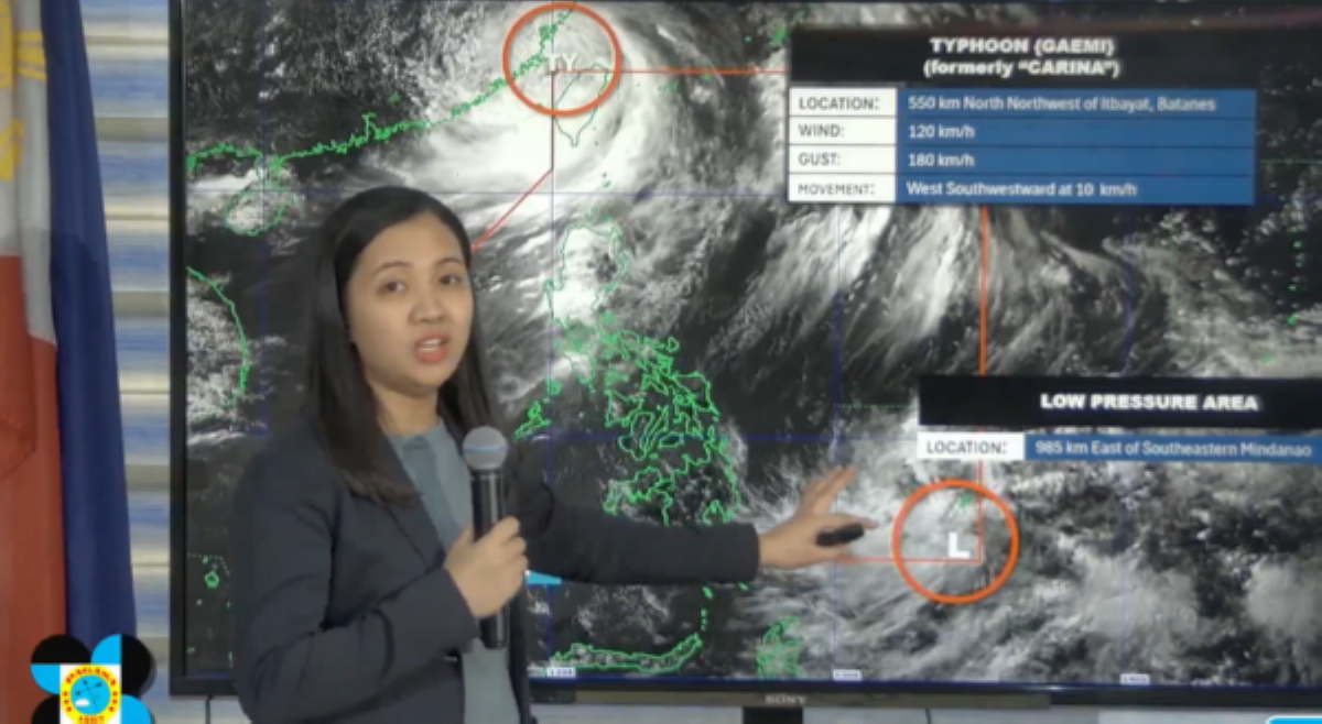 LPA, nabuo sa loob ng PAR matapos ang paglabas ng bagyong Carina