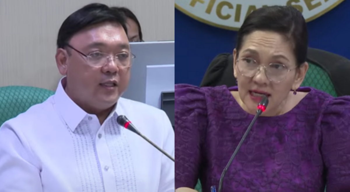 Roque, binalaang iko-contempt dahil sa 'di pagrespeto' kay Hontiveros sa hearing