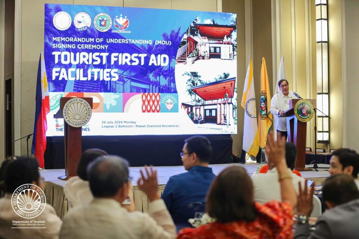 DOT, DOH, at TIEZA, magtatayo ng tourist first aid facilities sa mga tourist spot