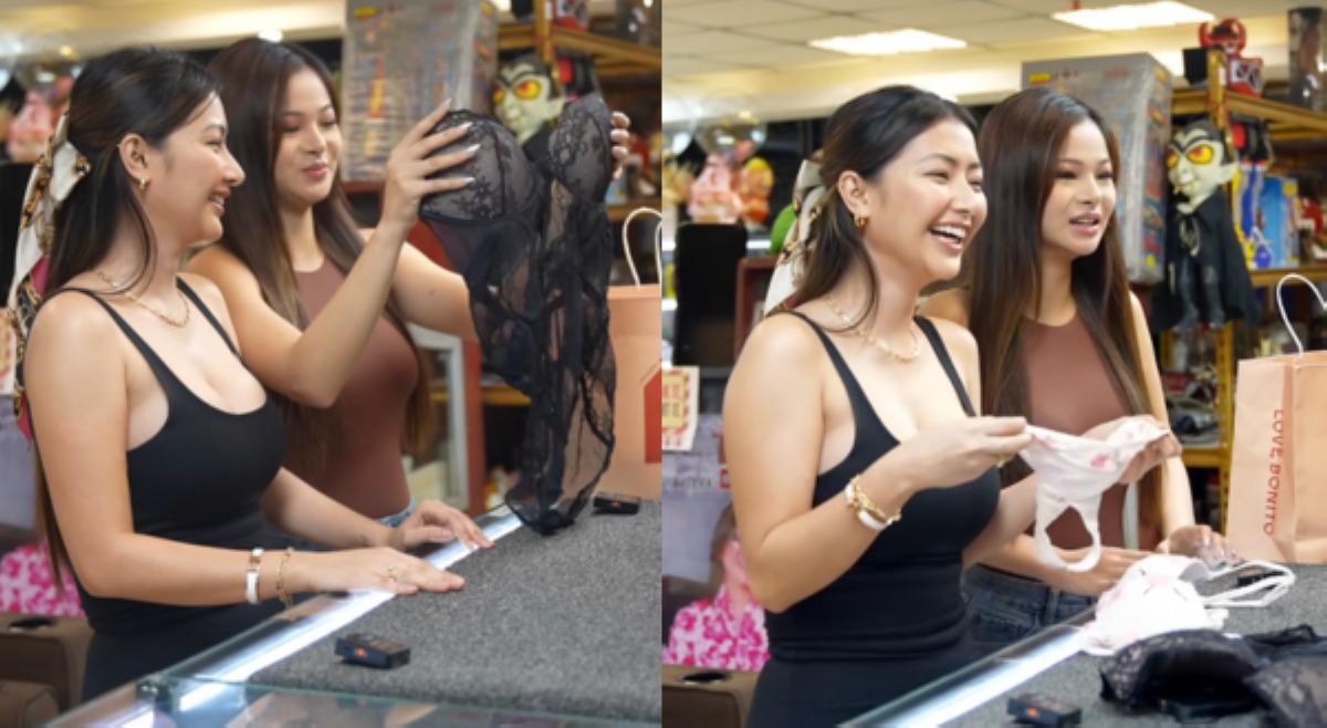Angeli Khang, Robb Guinto nagbenta ng lingerie kay Boss Toyo