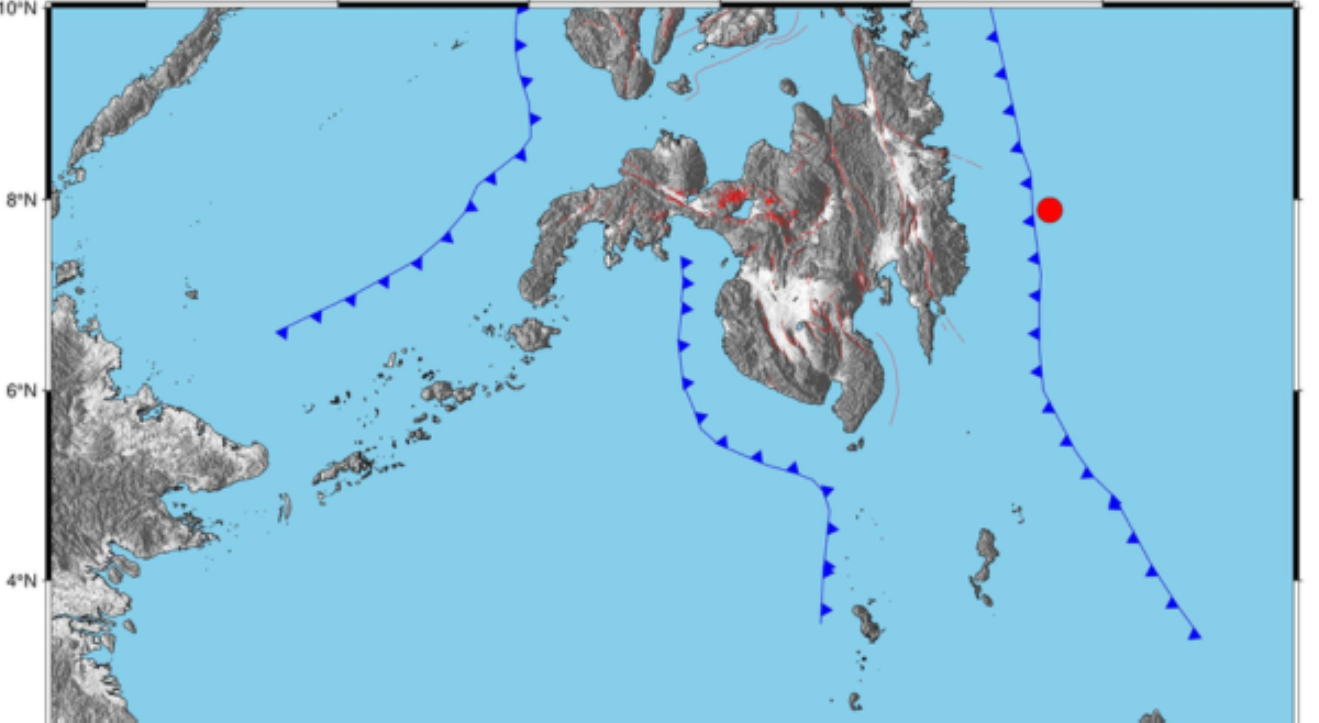 6.0-magnitude na lindol, yumanig sa Davao Oriental