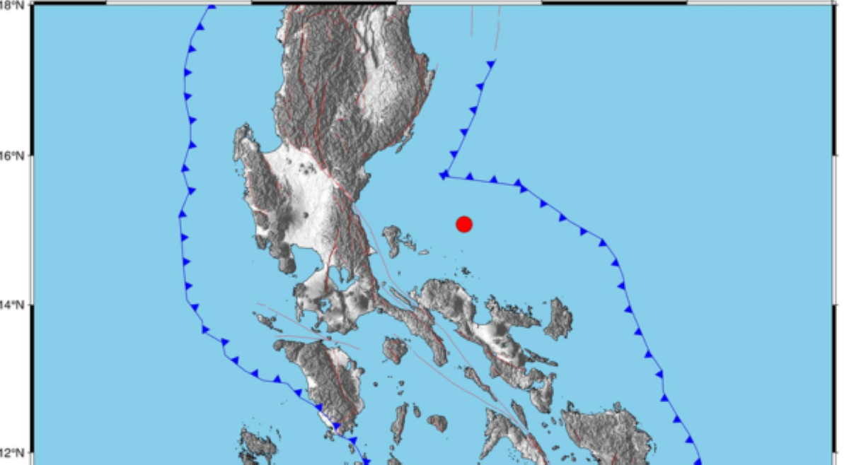 Camarines Norte, niyanig ng magnitude 4.6 na lindol