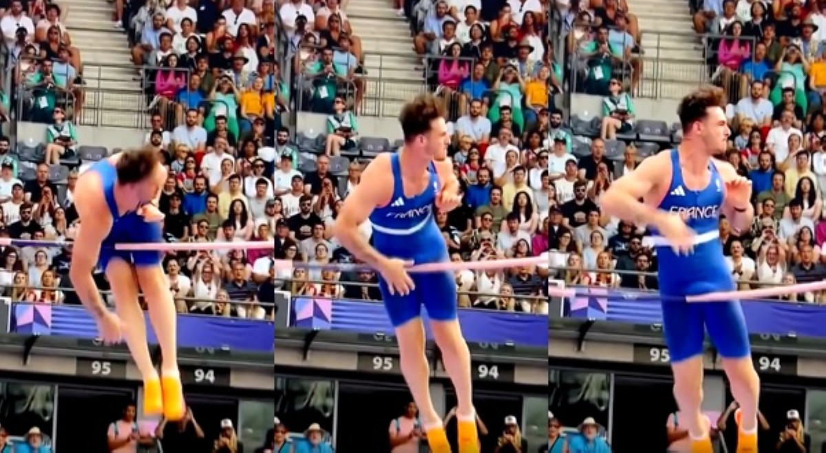 French pole vaulter natalo matapos sumabit ang 'notabels' sa bar