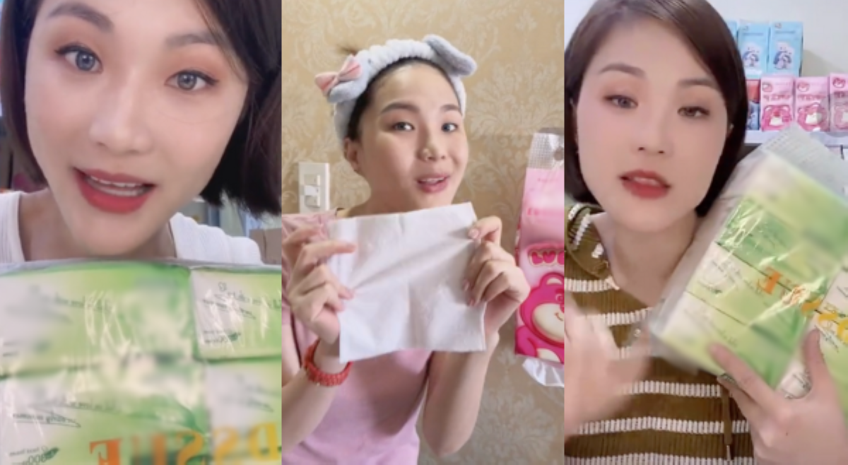 <b>'Tissue girl' Jenny Chua, patok sa social media!</b>