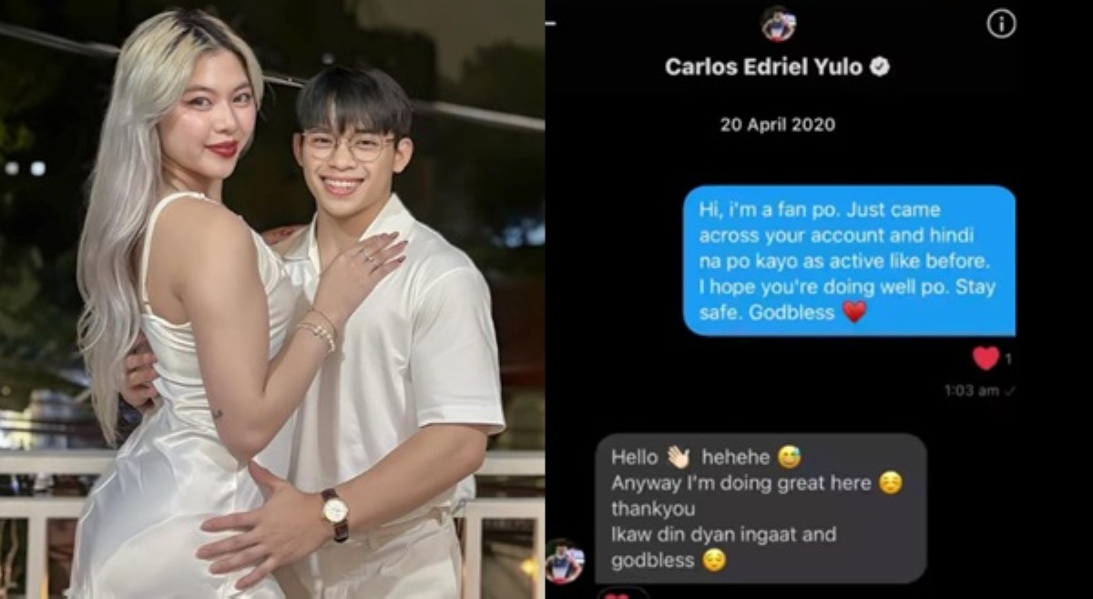 Jowa ni Carlos Yulo, unang 'nagda-moves' sa kaniya
