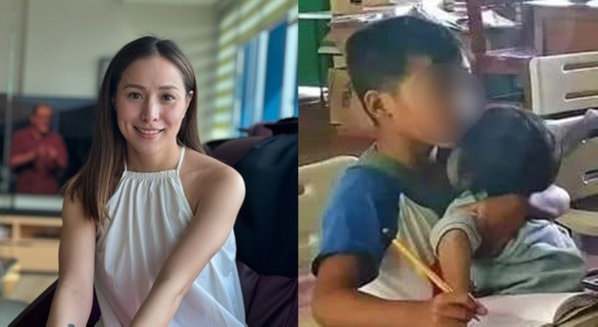 Cristine Reyes, hinahanap batang nag-aaral habang inaalagaan ang kapatid sa classroom