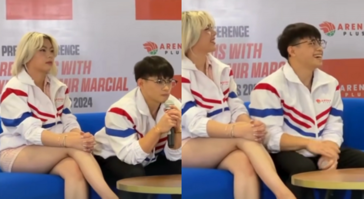 Chloe San Jose, inokray dahil sa pagsama kay Carlos Yulo sa presscon