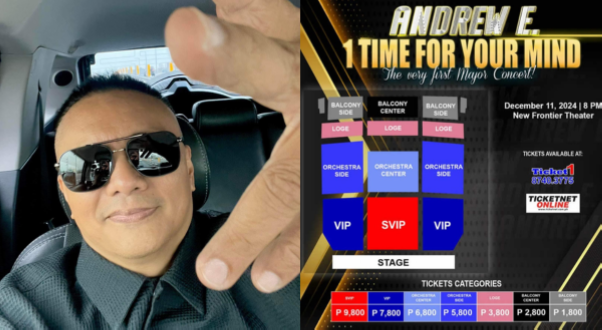 Ticket ng 'highly-anticipated' 1st major concert ni Andrew E., available na