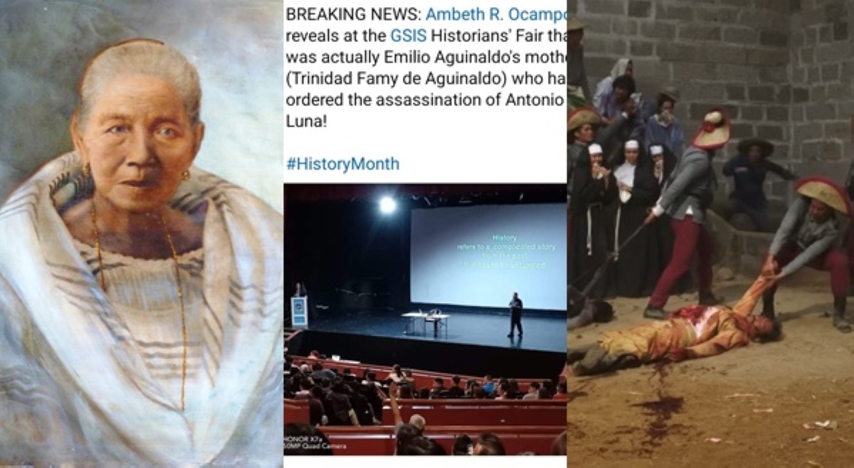 Ina ni Emilio Aguinaldo, suspek sa pagpatay kay Antonio Luna?