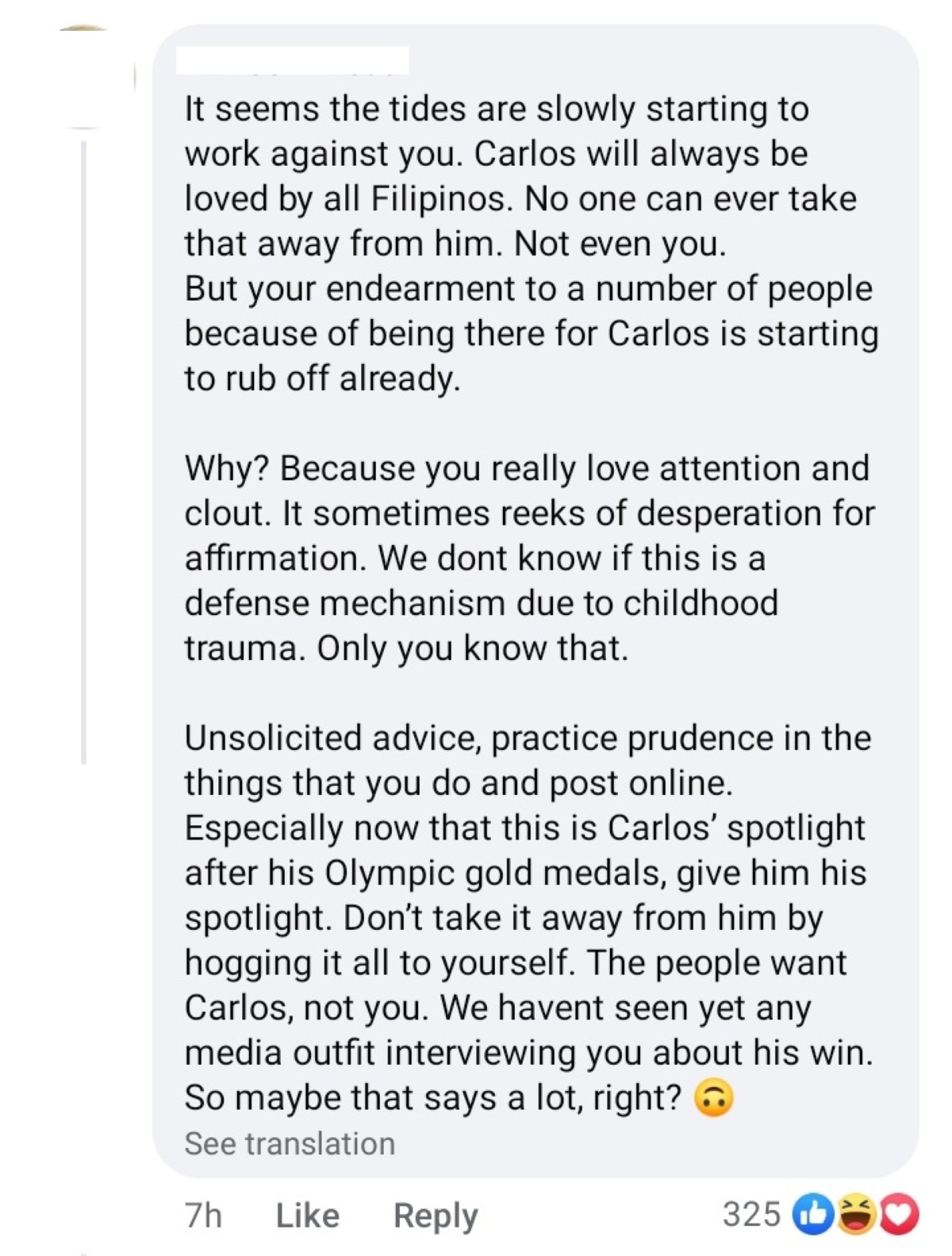 Photo courtesy: Chloe San Jose (FB) via Fashion Pulis