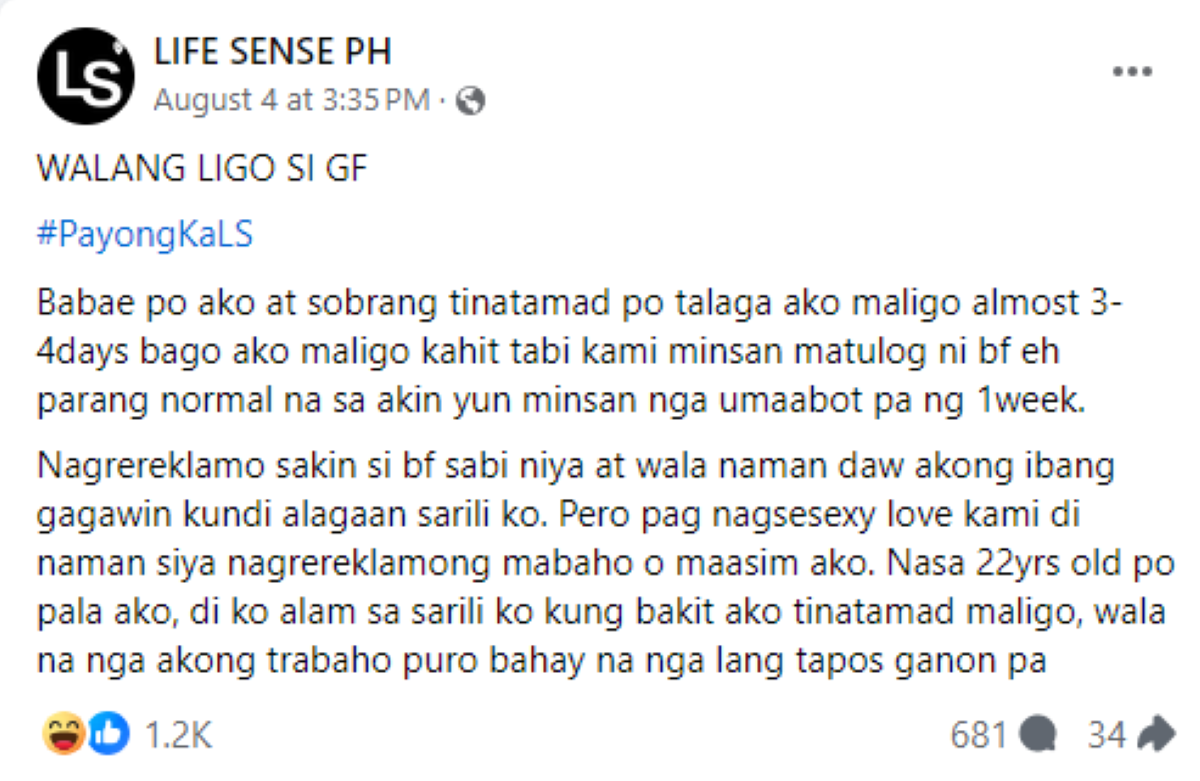 Photo courtesy: Screenshot from LIFE SENSE PH (FB)