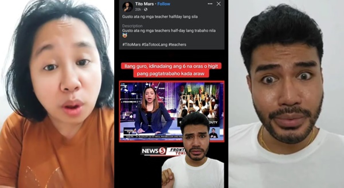 Talak ni Tito Mars, sinupalpal ng guro: 'Analogy mo pa lamang ay bagsak na!'