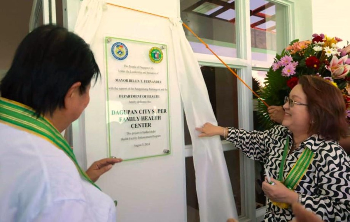 Dagupan Super Health Center, binuksan ng DOH