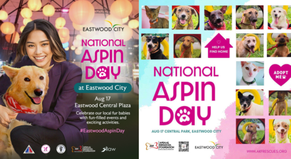 'National Aspin Day', ipagdiriwang sa Eastwood City sa Agosto 17