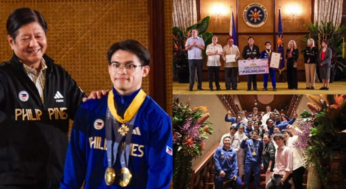 PBBM, pinangunahan pagkakaloob ng medal of merit, premyo kay Yulo