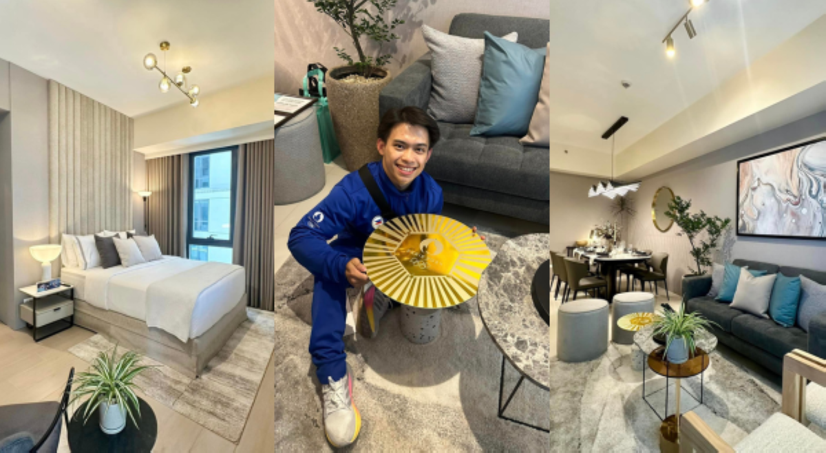 TINGNAN: Megaworld, ipinasilip ang 3-bedroom condo unit ni Carlos Yulo