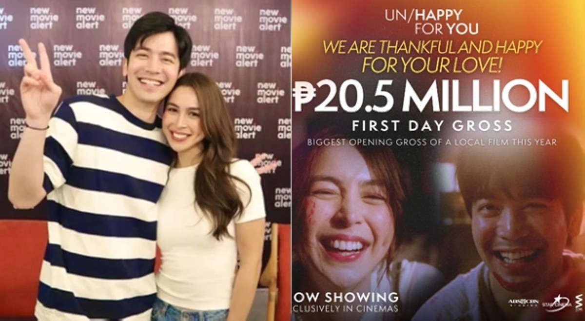 'Happy for you!' Reunion movie ng JoshLia, ₱20.5M agad sa takilya!