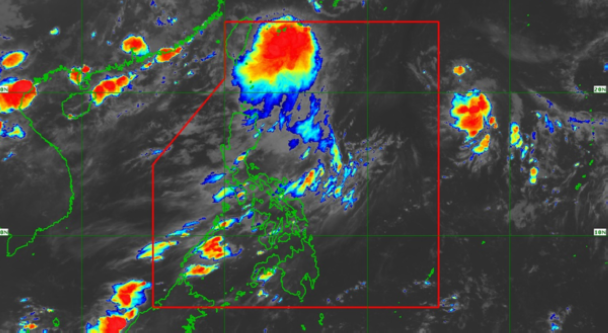 LPA sa loob ng PAR, ganap nang bagyo; pinangalanang 'Dindo'
