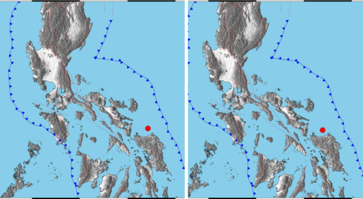 Northern Samar, niyanig ng magkasunod na dalawang malakas na lindol