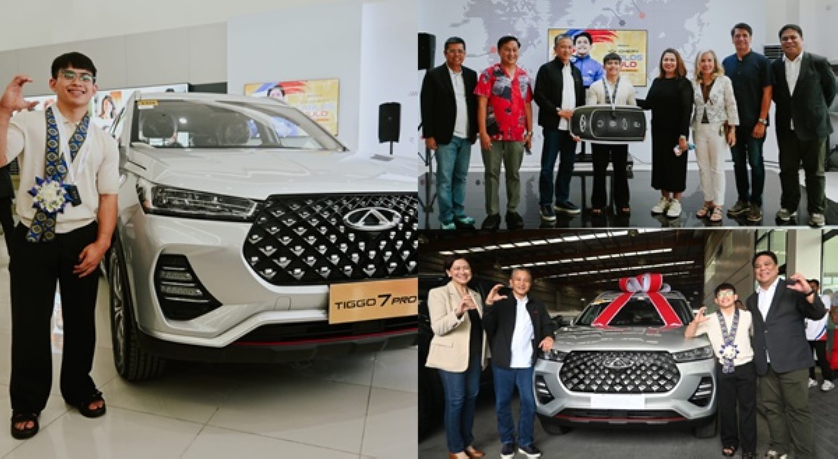 Pangalawang SUV na! Carlos Yulo, binigyan ng bagong Chery Tiggo 7 Pro