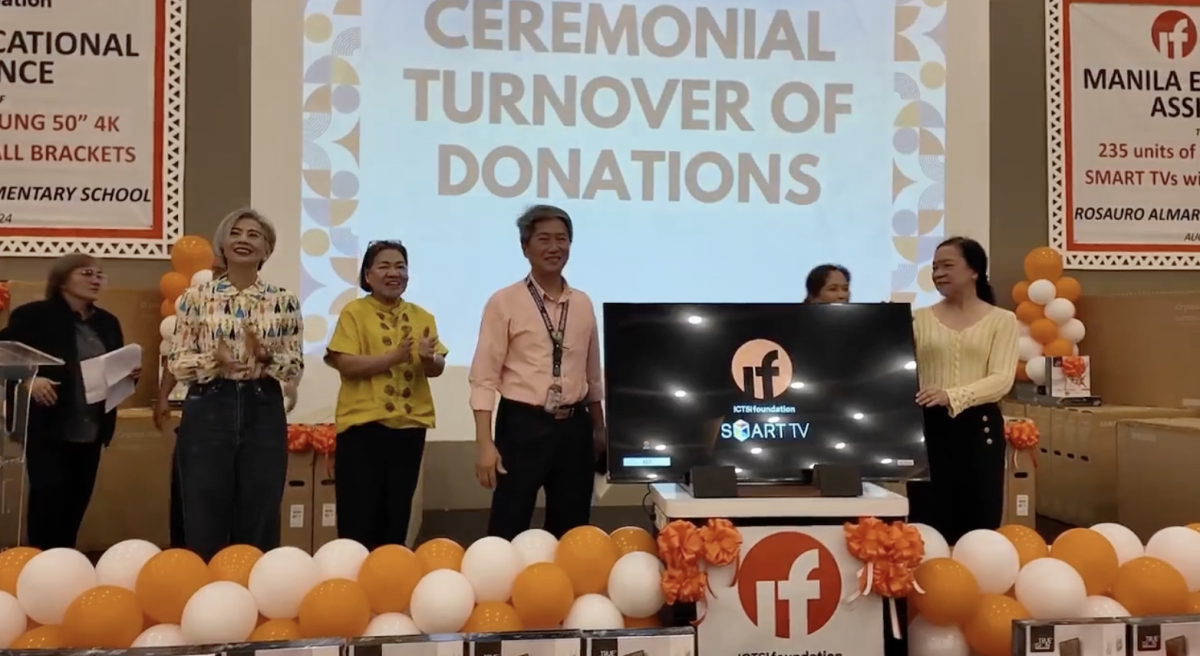 Maynila, nakatanggap ng 235 units ng TV at ₱30M halaga ng medical instruments mula sa ICTSI