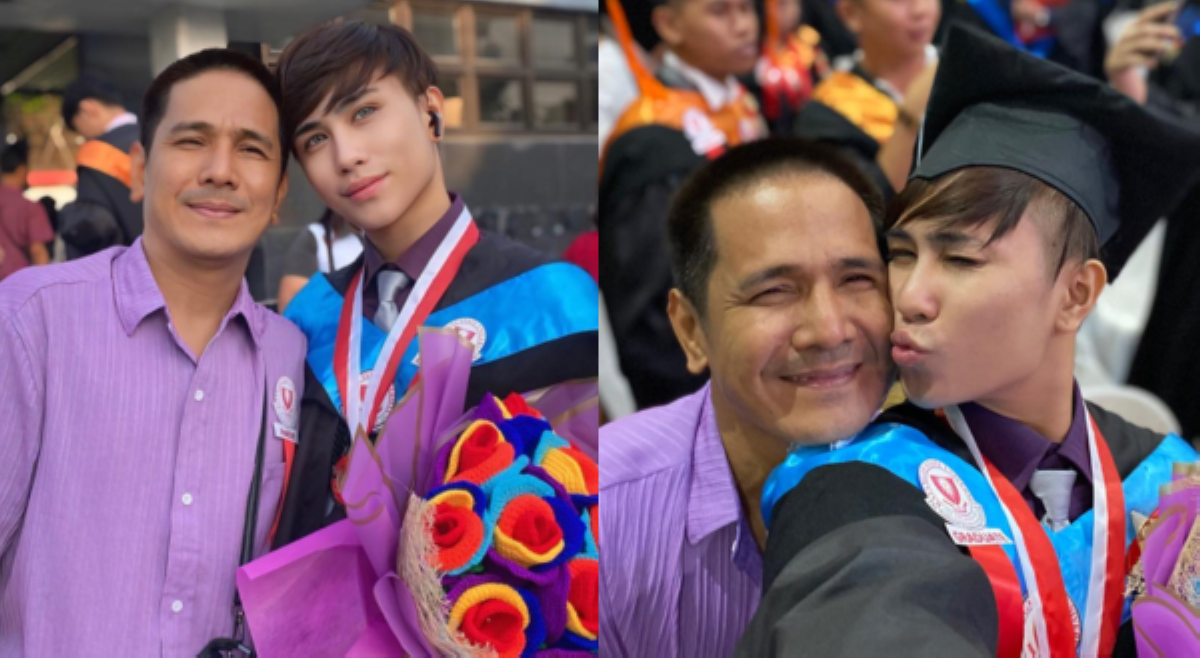 'Kahit bakla ang anak mo': Gay son na nagtapos ng kolehiyo, nangako sa kaniyang ama