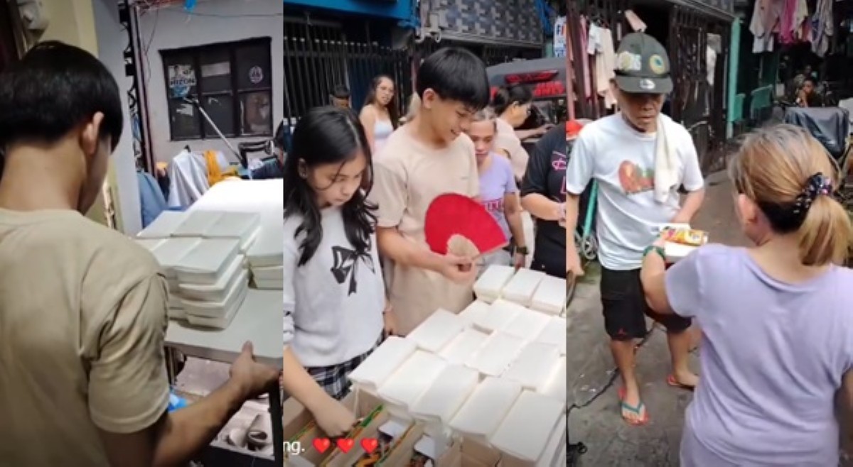 'Sharing is caring!' Madir ni Carlos Yulo, nagpakain sa mga kapitbahay
