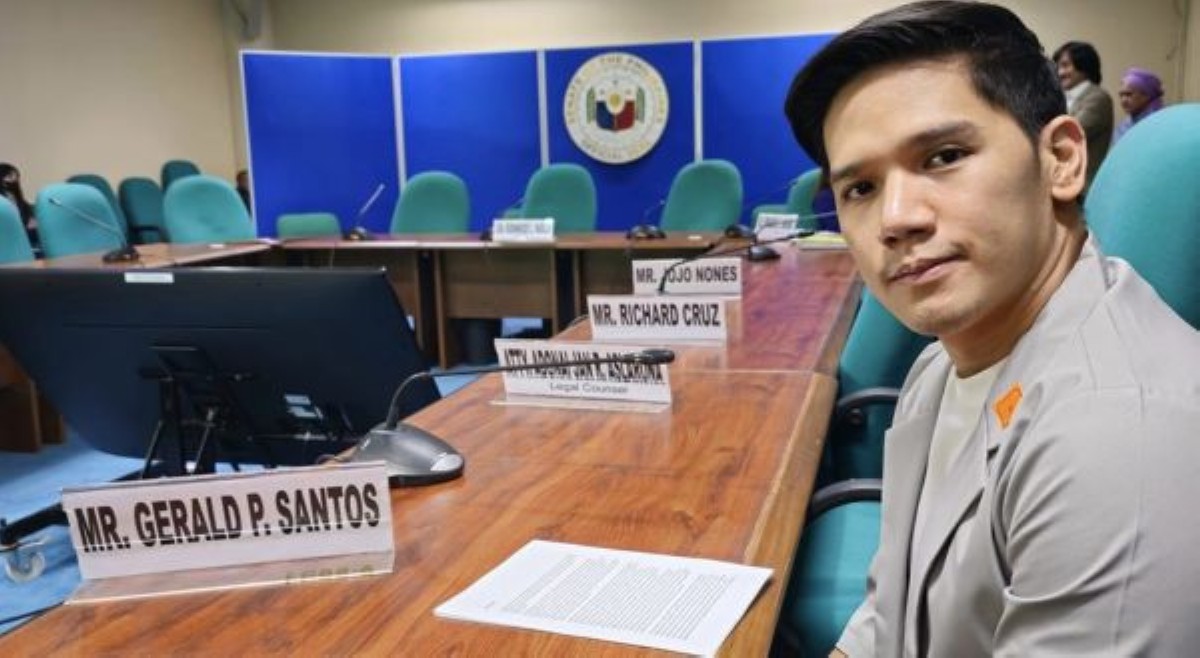 Gerald Santos, pinangalanan na umabuso sa kaniya