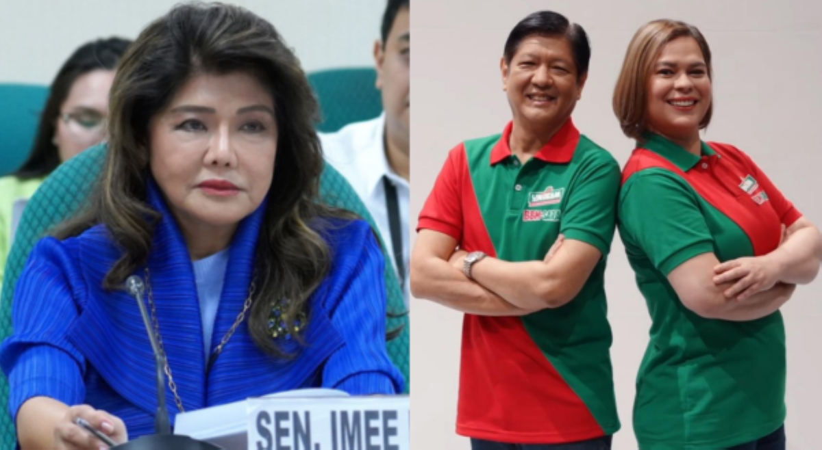 Sen. Imee, 'lungkot na lungkot' sa pagkawatak ng BBM-Sara tandem