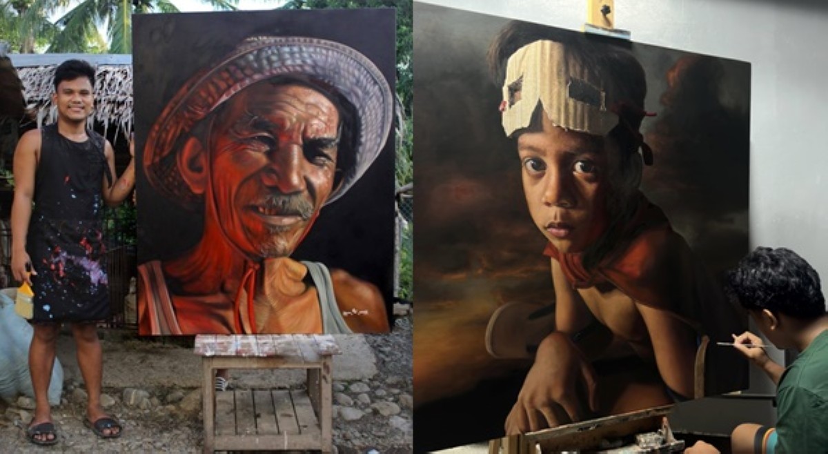 Hyperrealistic paintings ng visual artist sa Occidental Mindoro, hinahangaan