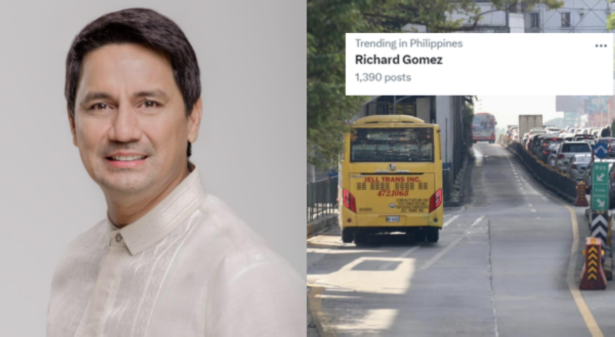 Richard Gomez nanggigil sa traffic, pinabubuksan ang bus lane