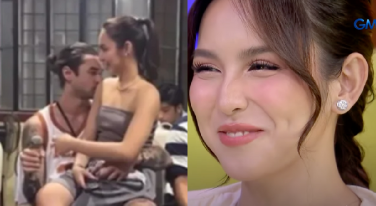 Pagkandong ni Kyline kay Kobe, way of support lang daw ng aktres