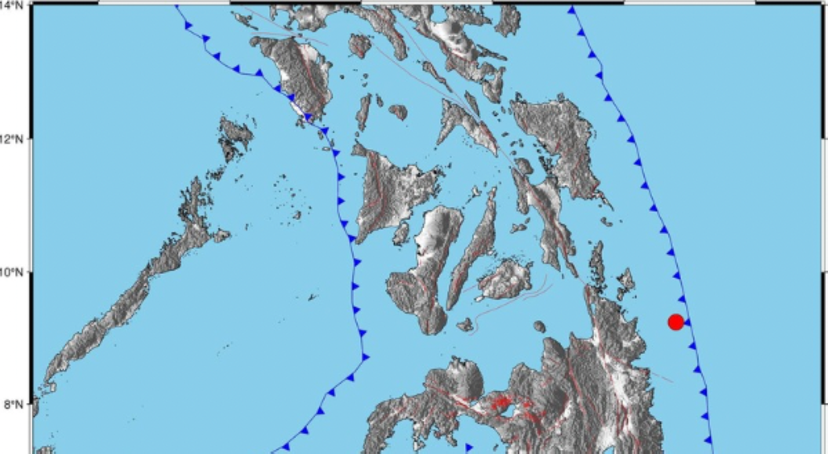 Surigao del Sur, niyanig ng magnitude 4.1 na lindol