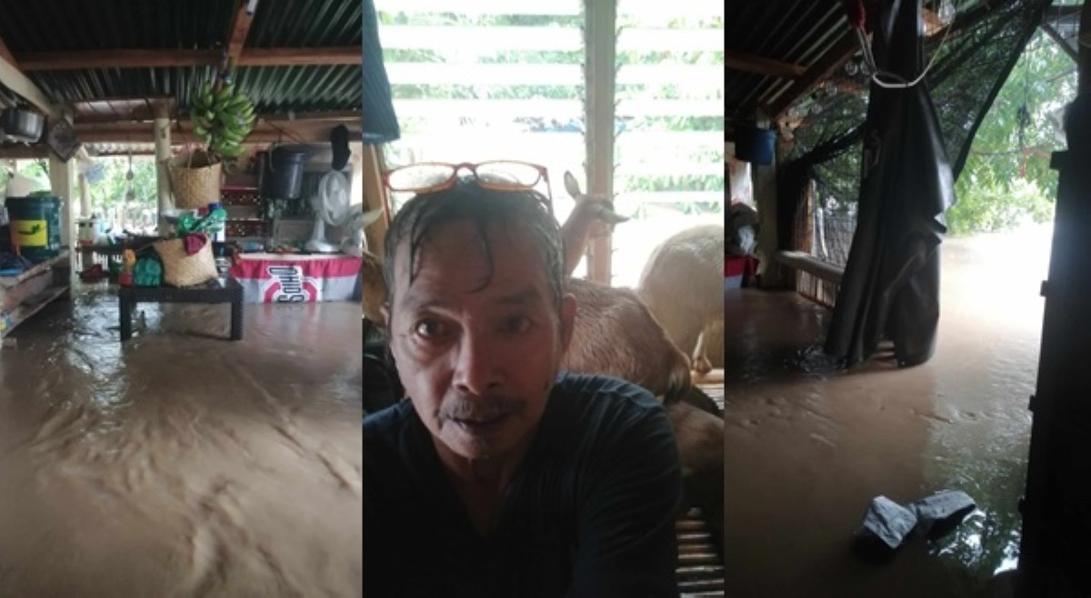 'Pa-rescue sa tatay ko!' Netizens, nag-alala sa lolong na-trap sa kubo dahil sa baha
