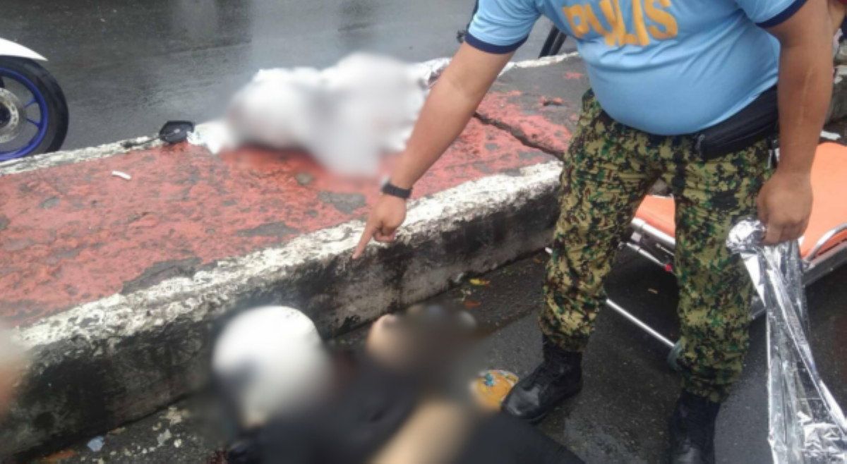 2 bebot na magkaangkas sa motorsiklo, naaksidente, patay!