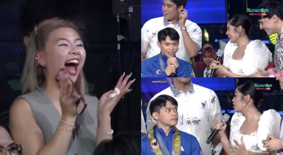 Sey mo, Chloe? Carlos Yulo kinilig kay Andrea Brillantes