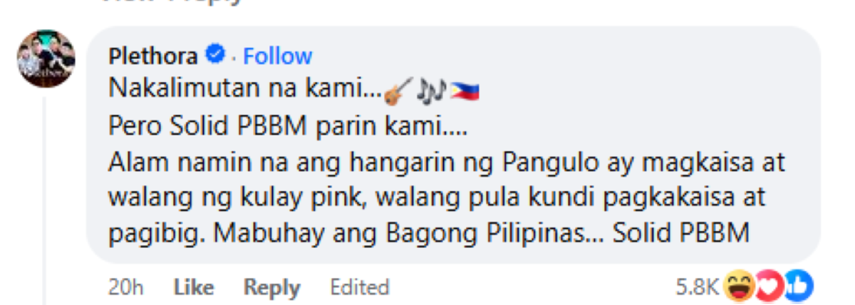 Photo courtesy: Plethora via Sandro Marcos (FB)