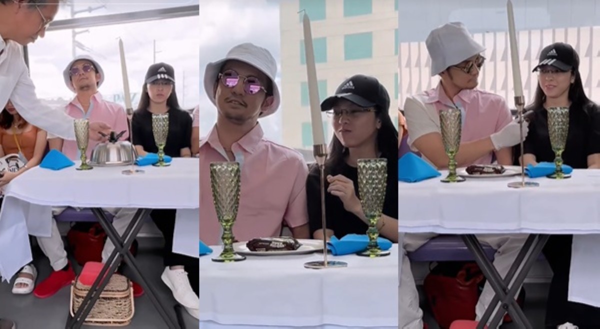 Huli pero 'di kulong! LRTA, sinaway content creator sa 'random train date challenge'