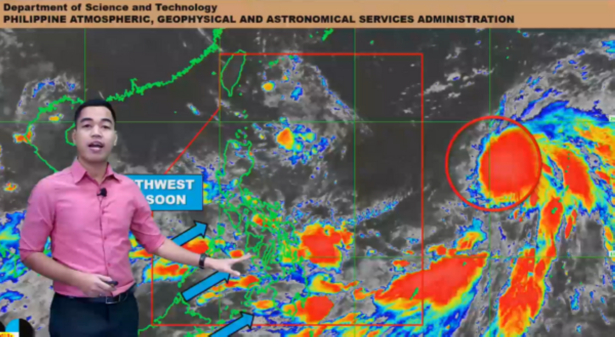 Habagat, trough ng bagyo, magpapaulan sa malaking bahagi ng PH