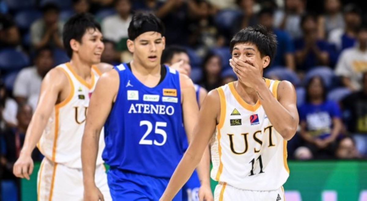 Putol na ang sumpa! UST tinapos na ang 9 taon losing streak sa Ateneo