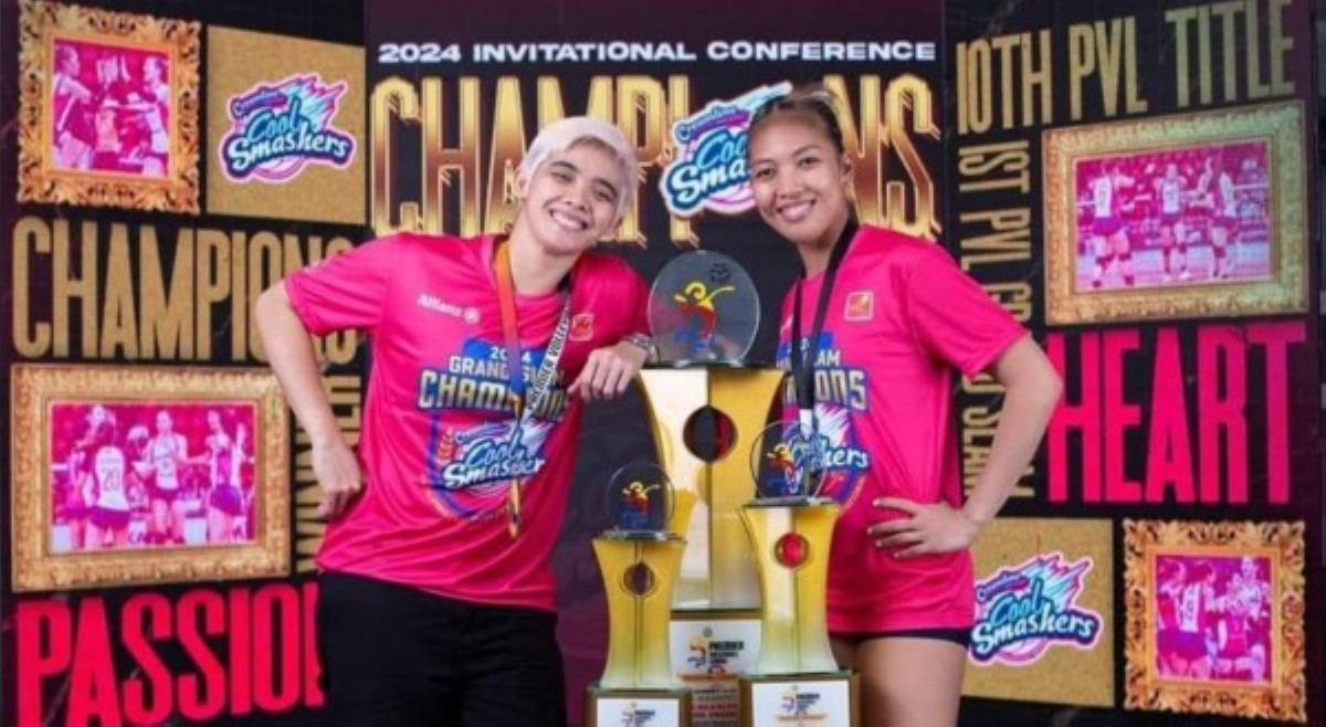 Hard-launched na kaya? Creamline ibinalandra na relasyon nina Tots Carlos, Kyle Negrito