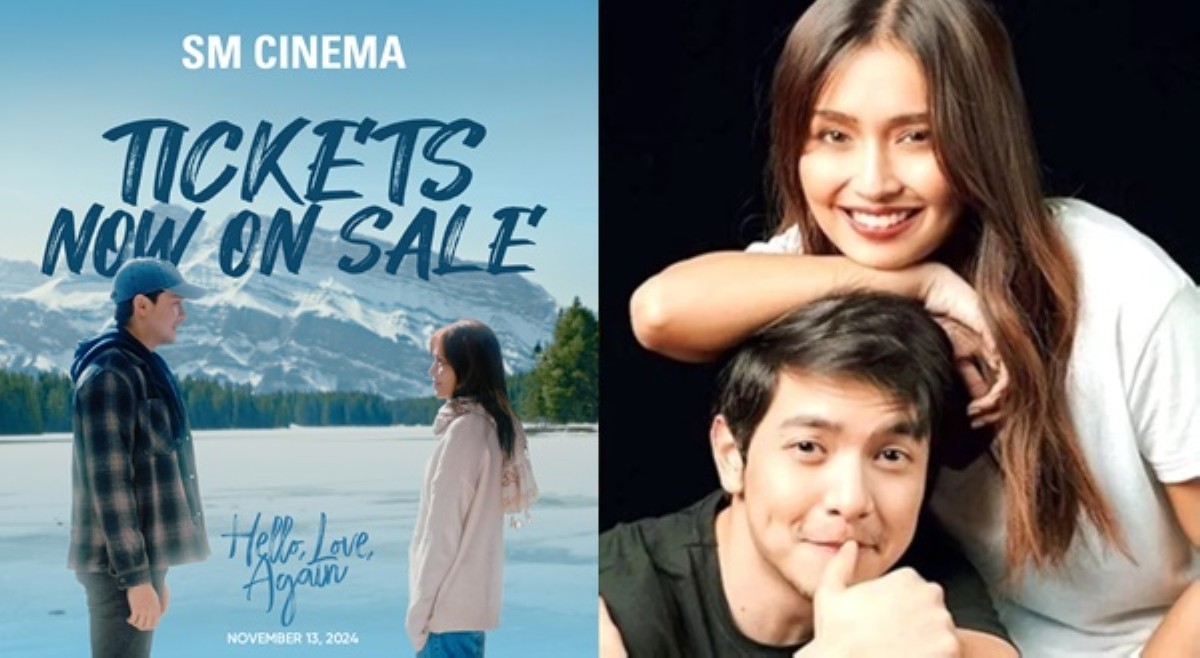 Wala pang trailer: Movie tickets ng 'Hello, Love, Again' ibinebenta na