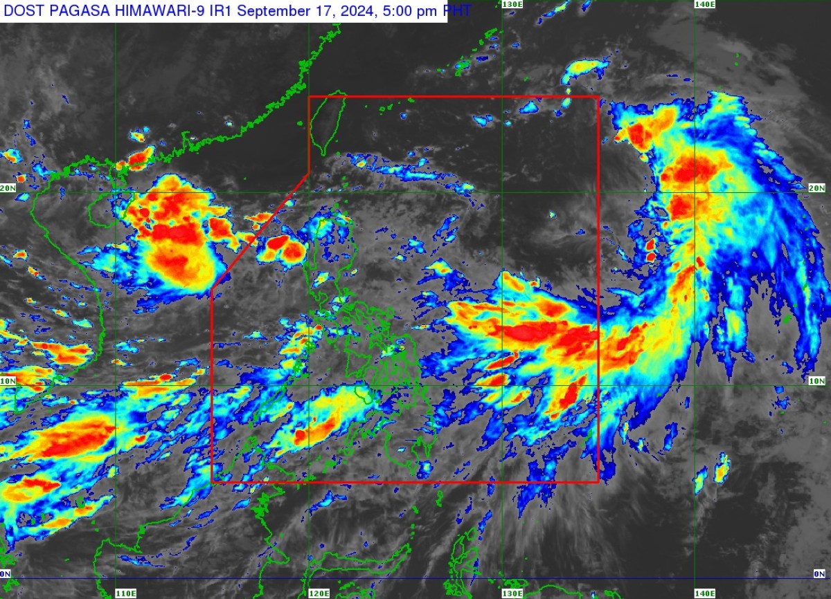 Gener, patuloy na kumikilos pakanluran sa WPS; 4 lugar sa Luzon, Signal No. 1 pa rin