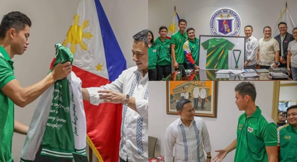 DepEd Sec. Angara na-starstruck kay EJ Obiena: 'We are proud of you!'