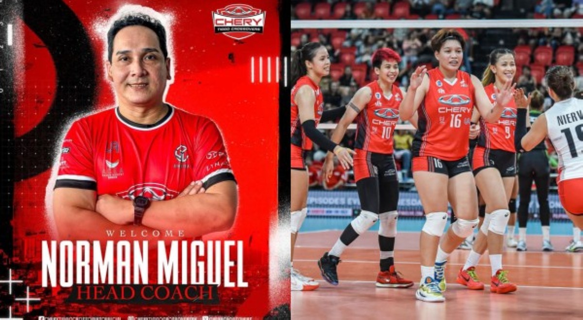 UAAP champion coach Norman Miguel balak dalhin ang kampeonato sa Chery Tiggo