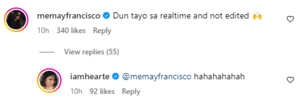 Photo courtesy: Heart Evangelista (IG)