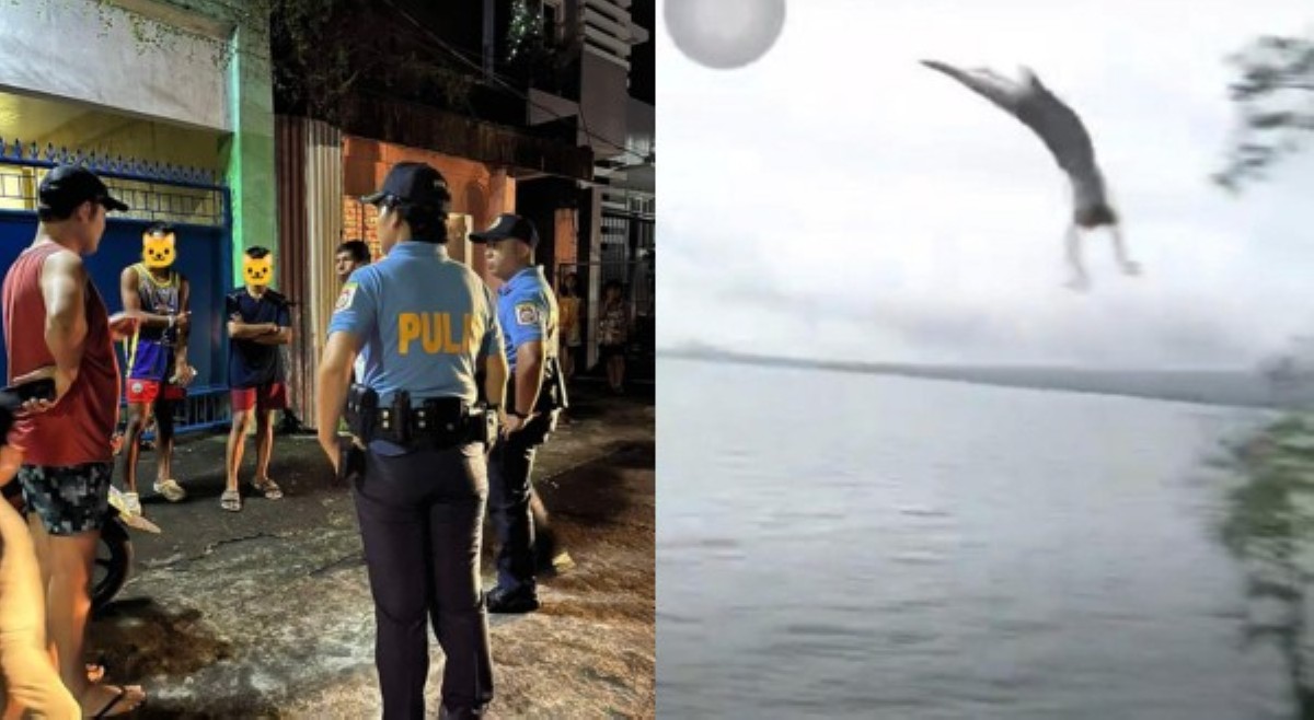 Pusa hinagis sa dagat para sa content; dalawang menor de edad, timbog