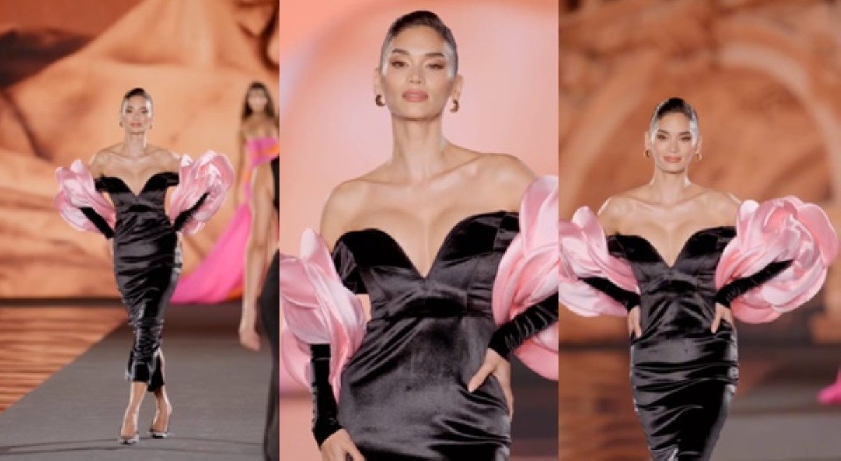 Pia Wurtzbach, kauna-unahang Pilipinang rumampa sa L'Or&eacute;al Fashion Show