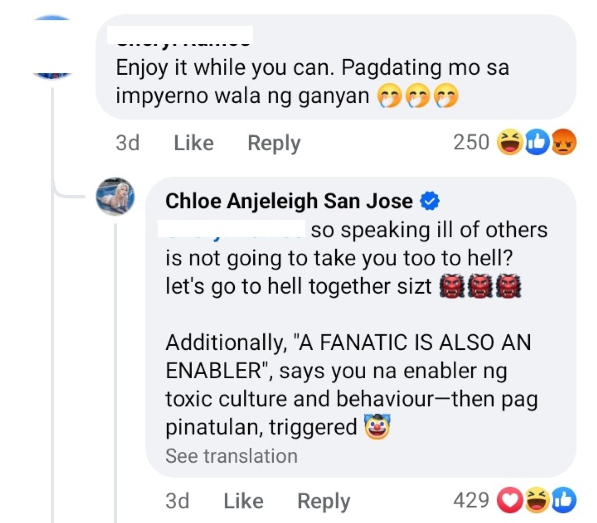 Photo courtesy: Chloe Anjeleigh San Jose (FB) via Fashion Pulis