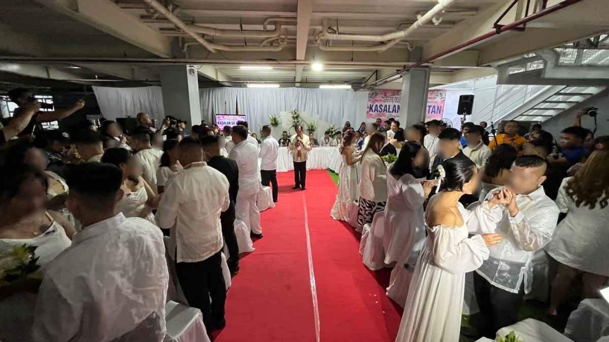 Ikalawang 'Kasalan sa Piitan,' idinaos ng Mandaluyong LGU